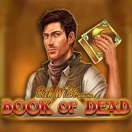 Book of Dead logo by Play'n GO at Casino sites