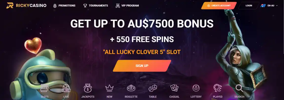 ricky casino